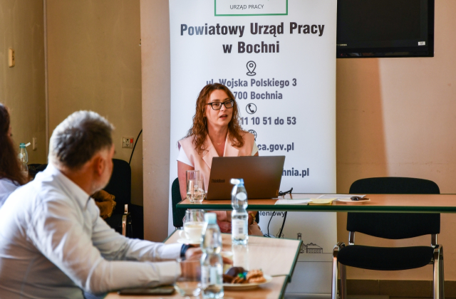 O dofinansowaniach i dostępności rynku pracy - spotkania w PUP Bochnia