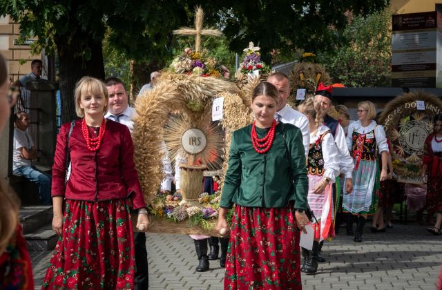 Powiatowe święto Plonów w Bochni 