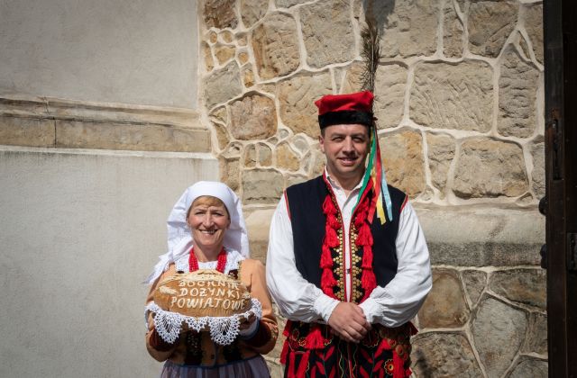 Powiatowe święto Plonów w Bochni 