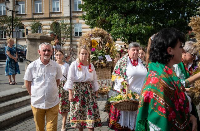 Powiatowe święto Plonów w Bochni 