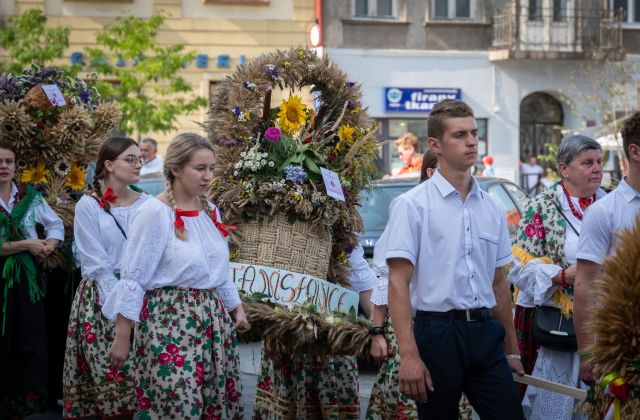 Powiatowe święto Plonów w Bochni 