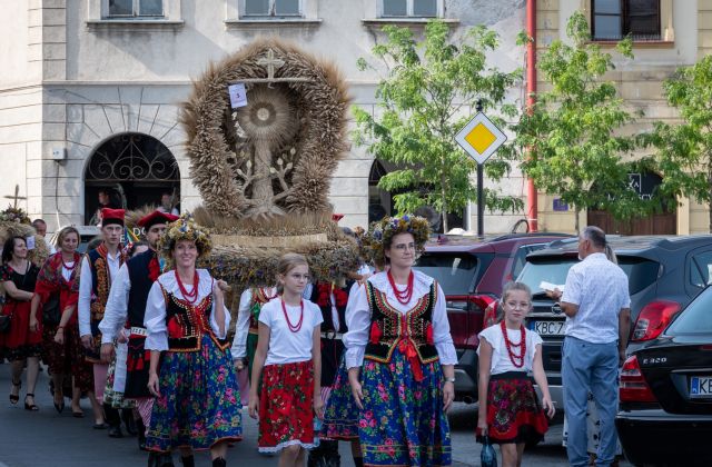 Powiatowe święto Plonów w Bochni 