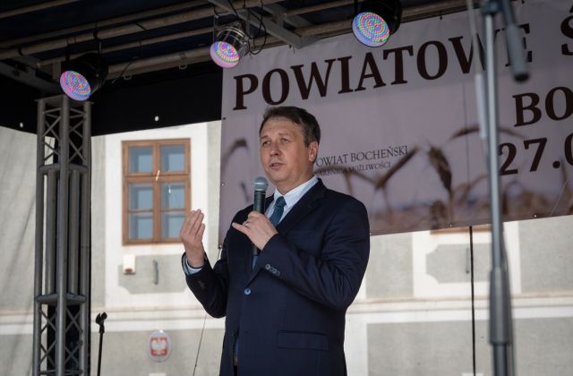 Powiatowe święto Plonów w Bochni 