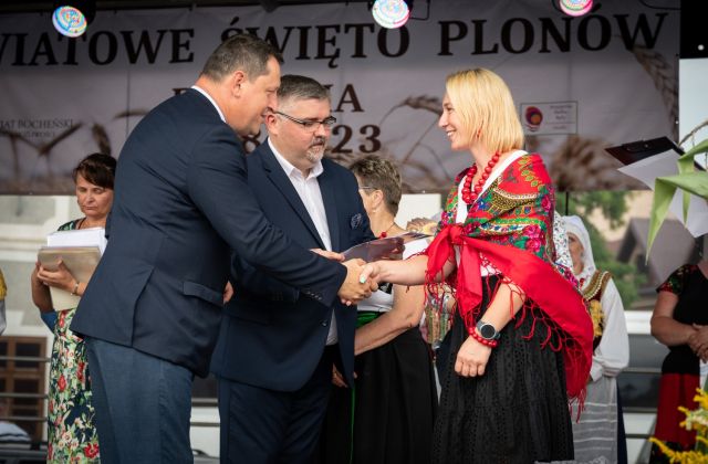 Powiatowe święto Plonów w Bochni 