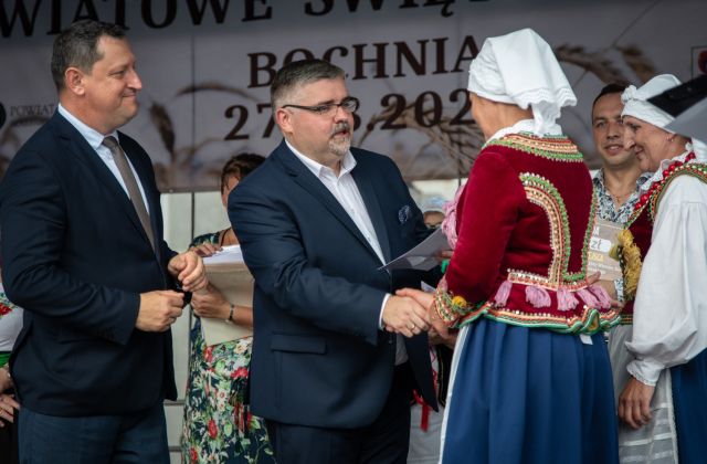 Powiatowe święto Plonów w Bochni 