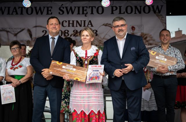 Powiatowe święto Plonów w Bochni 