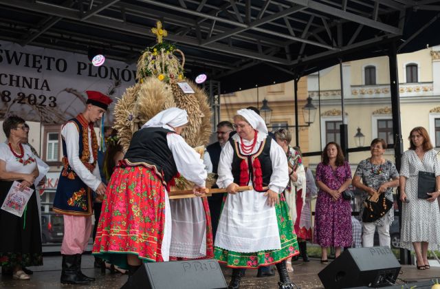 Powiatowe święto Plonów w Bochni 