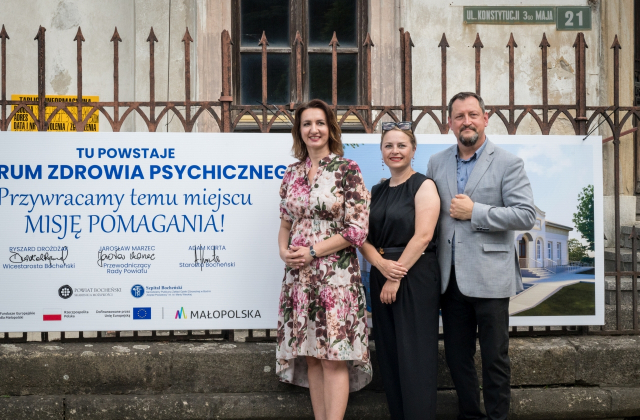  Historyczny budynek w Bochni stanie się Centrum Zdrowia Psychicznego