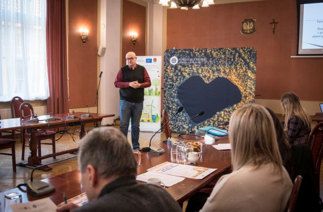 Szkolenie z kamer termowizyjnych w Starostwie Powiatowym w Bochni 