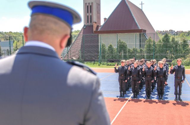 Ślubowanie klas mundurowych