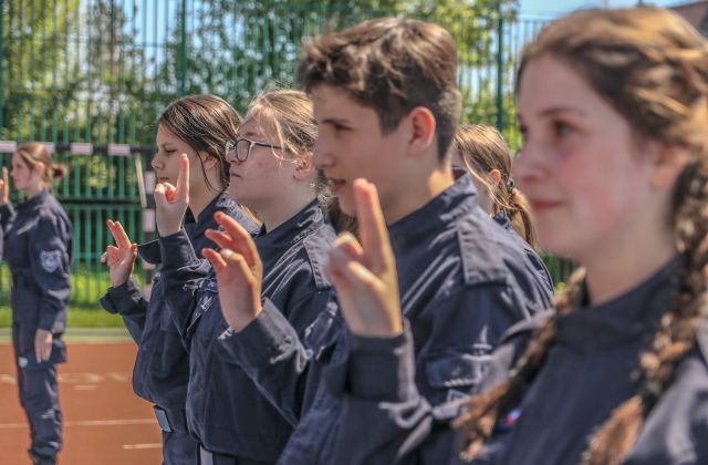 Ślubowanie klas mundurowych