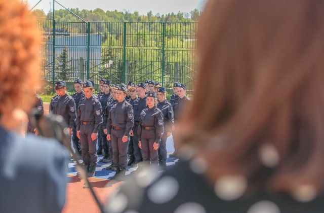 Ślubowanie klas mundurowych