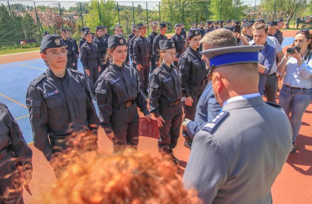 Ślubowanie klas mundurowych