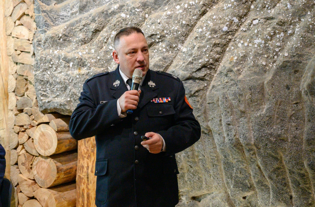 Posiedzenie Zarządu Oddziału Wojewódzkiego ZOSP RP w Kopalni Soli Bochnia