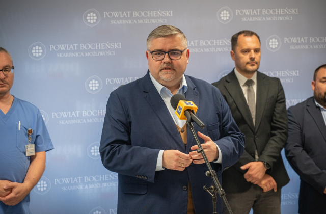 Konferencja prasowa dot. inwestycji dofinansowanych ze środków z Krajowego Planu Odbudowy