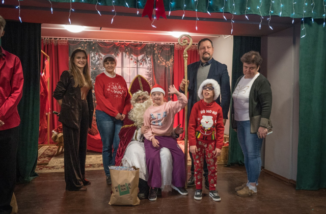 Święty Mikołaj odwiedził Specjalny Ośrodek Szkolno-Wychowawczy w Bochni