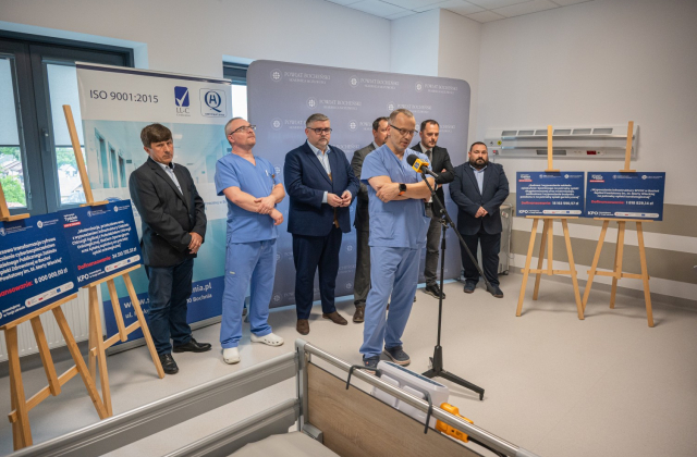 Konferencja prasowa dot. inwestycji dofinansowanych ze środków z Krajowego Planu Odbudowy