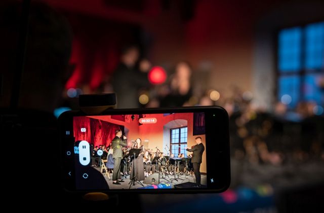 Koncer muzyki filmowej na zamku w Wiśniczu 