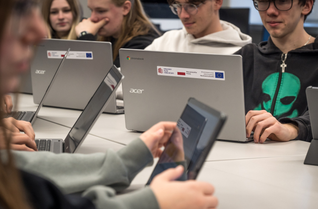 Nowoczesny sprzęt dla szkół ponadpodstawowych Powiatu Bocheńskiego