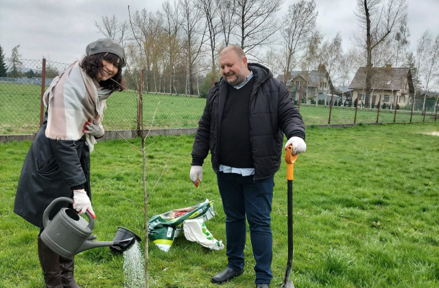 Starosta, Burmistrzowie i Wójtowie posadzili drzewo dla klimatu