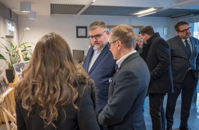 Odsłonięcie tablicy upamiętniającej Adolfa Miterę – twórcę bocheńskiego przemysłu chłodniczego