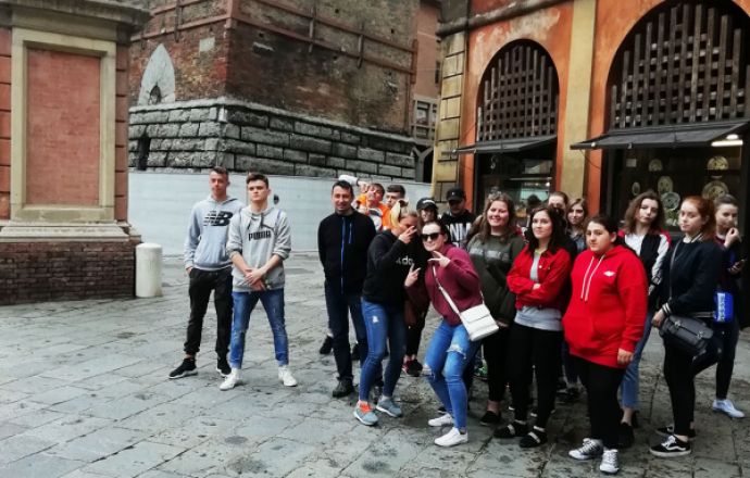 Uczniowie CKZiU w Łapanowie doskonalą umiejętności zawodowe we Włoszech