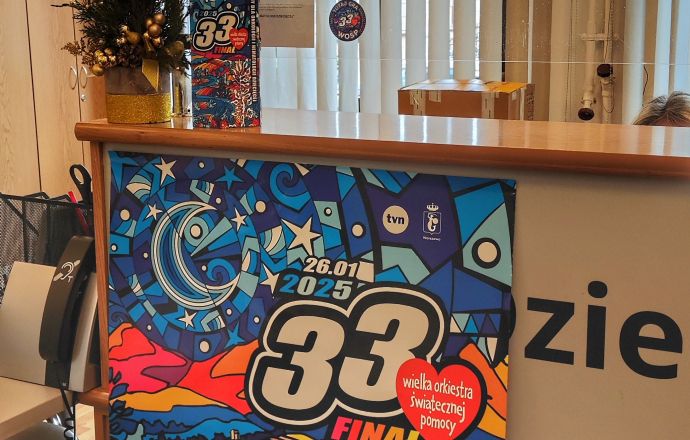 Starostwo Powiatowe w Bochni wspiera Wielką Orkiestrę Świątecznej Pomocy!