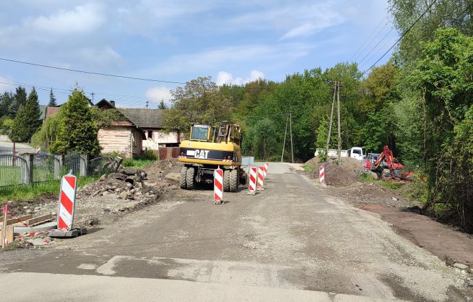 Przebudowa skrzyżowania Krzyżaki -Brzeźnicka