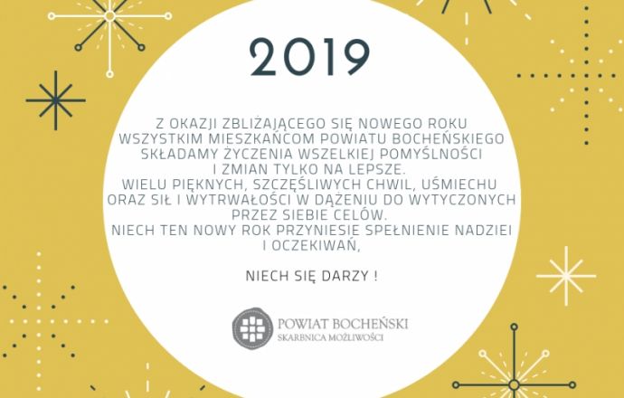 Szczęśliwego Nowego Roku !