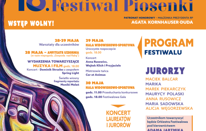 Małopolski Festiwal Piosenki "Integracja malowana dźwiękiem"