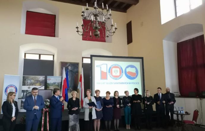 Obchody 100-lecia służb sanitarnych w polsce