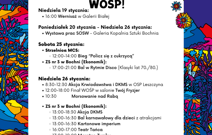 Powiat Bocheński gra z WOŚP