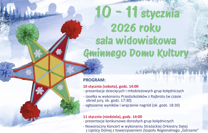 44. Małopolski Przegląd Grup Kolędniczych „O Lipnicką Gwiazdę”