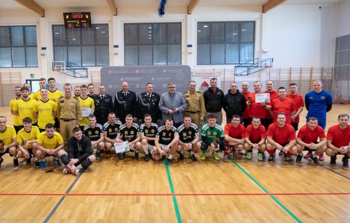 Powiatowy Turniej Piłki Nożnej Jednostek Ochrony Przeciwpożarowej