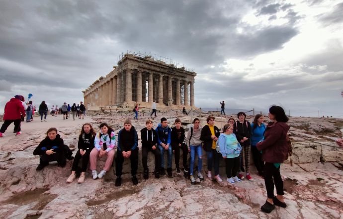 Uczniowie SOSW poznawali Europę  