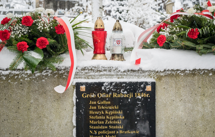 Obchody 180. rocznicy rabacji galicyjskiej.