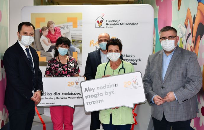 Nowe łóżka dla rodziców małych pacjentów Szpitala Powiatowego w Bochni