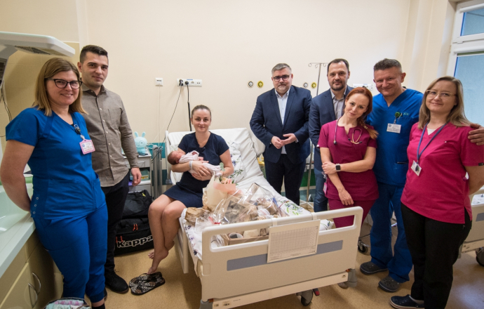 Hania – pierwsze dziecko urodzone w 2026 roku w bocheńskim szpitalu