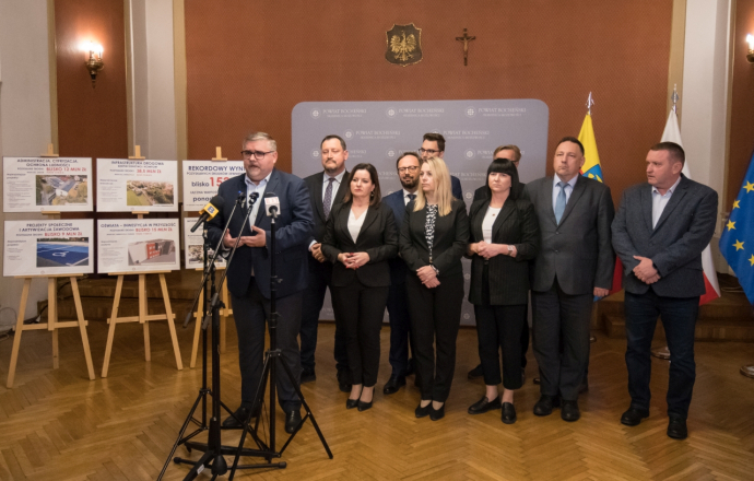 Konferencja prasowa dot. pozyskanych środków zewnęrznych