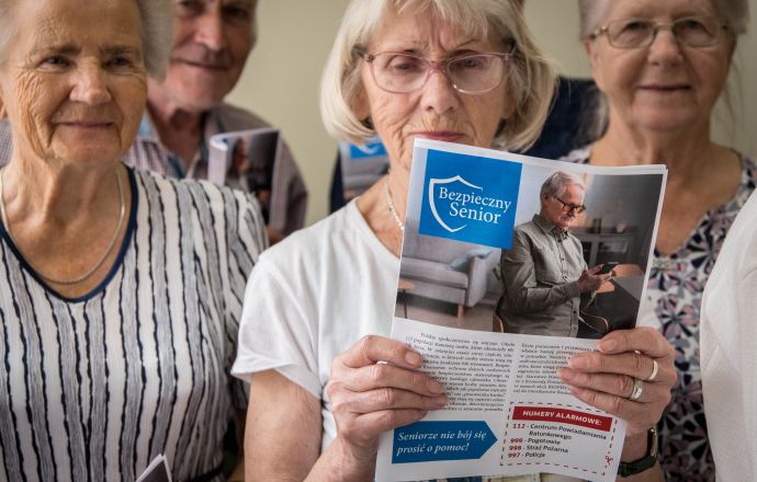 Spotkanie profilaktyczne z bocheńskim seniorami