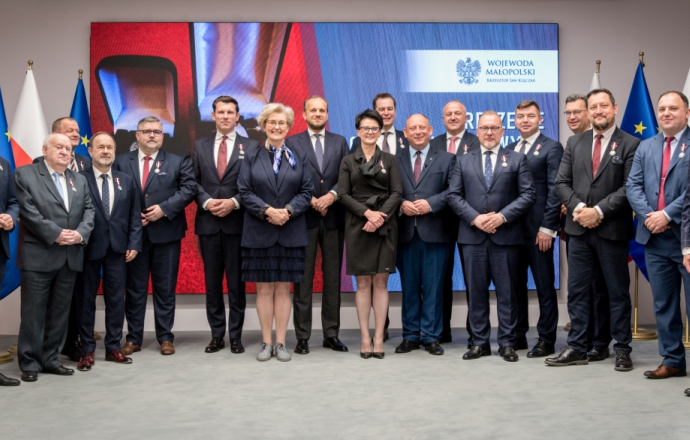 Adam Korta i Ryszard Drożdżak uhonorowani za wkład w rozwój samorządu terytorialnego