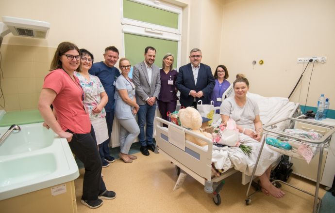 Julia pierwszym dzieckiem w 2025 roku w Powiecie Bocheńskim