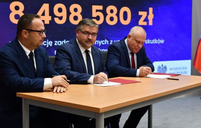 4 miliony na stabilizację osuwisk w Powiecie Bocheńskim 