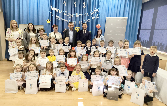 Matematyczna poezja w lipnickim przedszkolu