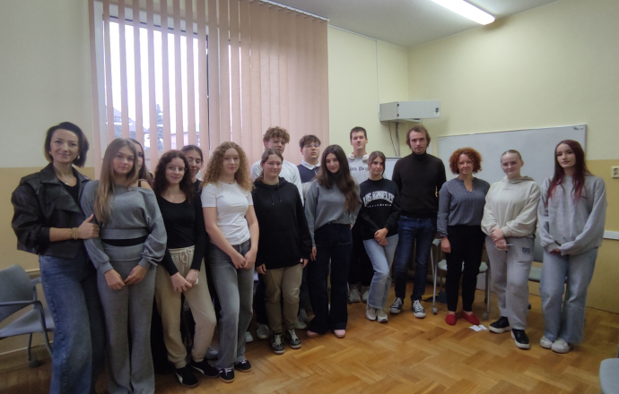 Młodzież II Liceum Ogólnokształcącego im. Orła Białego w Bochni w projekcie „Młodzieżowi Liderzy Małopolski”