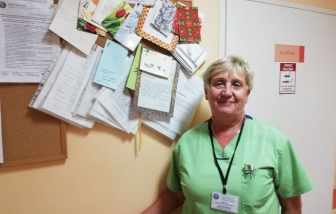 Rodzina pacjentki bocheńskiego szpitala wsparła oddział opiekuńczo-leczniczy