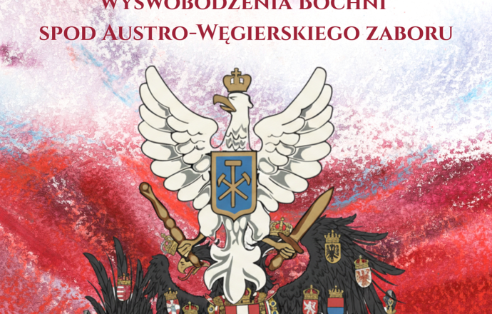 Obchody 107. rocznicy wyswobodzenia Bochni spod austro-węgireskiego zaboru 