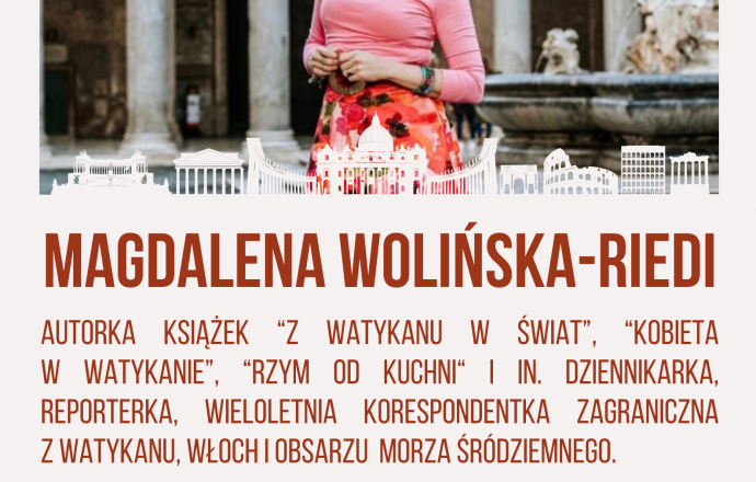 Spotkanie z Magdaleną Wolińską – Riedi