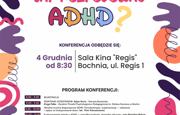 Konferencja „Jak rozkodować ADHD?” 