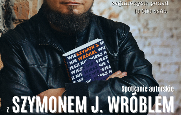 Spotkanie z autorem książki "Zawieszeni - o zaginionych i ludziach którzy ich szukają"